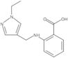 2-[[(1-Ethyl-1H-pyrazol-4-yl)methyl]amino]benzoic acid
