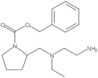 Phenylmethyl 2-[[(2-aminoethyl)ethylamino]methyl]-1-pyrrolidinecarboxylate