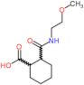 2-[(2-methoxyethyl)carbamoyl]cyclohexanecarboxylic acid