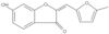 6-Hydroxy-2-[(5-methyl-2-furanyl)methylene]-3(2H)-benzofuranone