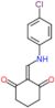 2-{[(4-chlorophenyl)amino]methylidene}cyclohexane-1,3-dione