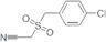 2-[(4-chlorobenzyl)sulfonyl]acetonitrile