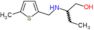 2-{[(5-methylthiophen-2-yl)methyl]amino}butan-1-ol