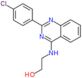 2-{[2-(4-chlorophenyl)quinazolin-4-yl]amino}ethanol