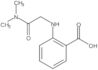 2-[[2-(Dimethylamino)-2-oxoethyl]amino]benzoic acid