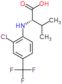 N-[2-chloro-4-(trifluoromethyl)phenyl]-L-valine