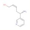 2-Penten-1-ol, 5-amino-5-(3-pyridinyl)-, (2Z,5S)-