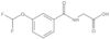 N-[3-(Difluoromethoxy)benzoyl]glycine