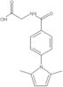 N-[4-(2,5-Dimethyl-1H-pyrrol-1-yl)benzoyl]glycine