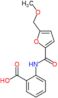 2-({[5-(methoxymethyl)furan-2-yl]carbonyl}amino)benzoic acid