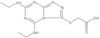 2-[[5,7-Bis(ethylamino)-1,2,4-triazolo[4,3-a][1,3,5]triazin-3-yl]thio]acetic acid