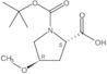 1-(1,1-Dimethylethyl) (2S,4R)-4-methoxy-1,2-pyrrolidinedicarboxylate