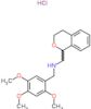 1-(3,4-dihydro-1H-isochromen-1-yl)-N-(2,4,5-trimethoxybenzyl)methanamine hydrochloride