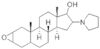 (2a,3a,5a,16b,17b)-2,3-Epoxy-16-(1-pyrrolidinyl)androstan-17-ol