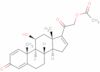 9-fluoro-11β,21-dihydroxypregna-1,4,16-triene-3,20-dione 21-acetate