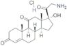 21-Amino-17-hydroxypregn-4-ene-3,11,20-trione hydrochloride