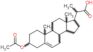 acide (2S)-2-[(3S,8S,9S,10R,13S,14S,17R)-3-(acétyloxy)-10,13-diméthyl-2,3,4,7,8,9,10,11,12,13,14,1…