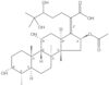 29-Nordammar-17(20)-en-21-oic acid, 16-(acetyloxy)-3,11,24,25-tetrahydroxy-, (3α,4α,8α,9β,11α,13α,14β,16β,17Z)-