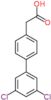 (3',5'-dichlorobiphenyl-4-yl)acetic acid