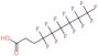 4,4,5,5,6,6,7,7,8,8,9,9,9-tridecafluorononanoic acid