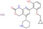 2H-Pyrido[2,3-d][1,3]oxazin-2-one, 7-[2-(cyclopropylmethoxy)-6-hydroxyphenyl]-1,4-dihydro-5-[(3S)-…