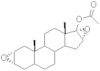 Androstan-17-ol, 2,3:16,17-diepoxy-, 17-acetate, (2α,3α,5α,16α,17β)-