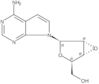 7-(2,3-Anhydro-β-<span class="text-smallcaps">D</span>-ribofuranosyl)-7H-pyrrolo[2,3-d]pyrimidin...