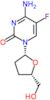 4-amino-5-fluoro-1-[(2R,5S)-5-(hydroxymethyl)tetrahydrofuran-2-yl]pyrimidin-2(1H)-one