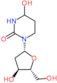 1-(2-deoxy-beta-D-erythro-pentofuranosyl)-4-hydroxytetrahydropyrimidin-2(1H)-one