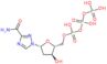 1-[2-Deoxy-5-O-[hydroxy[[hydroxy(phosphonooxy)phosphinyl]oxy]phosphinyl]-β-D-erythro-pentofuranosy…