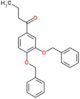 1-(3,4-dibenzyloxyphenyl)butan-1-one