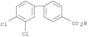 3',4'-dichlorobiphenyl-4-carboxylate