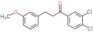 1-(3,4-dichlorophenyl)-3-(3-methoxyphenyl)propan-1-one