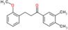 1-(3,4-dimethylphenyl)-3-(2-methoxyphenyl)propan-1-one