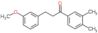 1-(3,4-dimethylphenyl)-3-(3-methoxyphenyl)propan-1-one