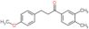 1-(3,4-dimethylphenyl)-3-(4-methoxyphenyl)propan-1-one