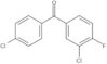 (3-Chloro-4-fluorophenyl)(4-chlorophenyl)methanone