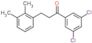 1-(3,5-dichlorophenyl)-3-(2,3-dimethylphenyl)propan-1-one