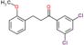 1-(3,5-dichlorophenyl)-3-(2-methoxyphenyl)propan-1-one