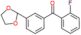 [3-(1,3-dioxolan-2-yl)phenyl]-(2-fluorophenyl)methanone