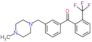 [3-[(4-methylpiperazin-1-yl)methyl]phenyl]-[2-(trifluoromethyl)phenyl]methanone