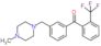 Methanone, [3-[(4-methyl-1-piperazinyl)methyl]phenyl][2-(trifluoromethyl)phenyl]-