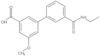 ácido 3'-[(etilamino)carbonil]-5-metoxi[1,1'-bifenil]-3-carboxílico