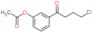 [3-(4-chlorobutanoyl)phenyl] acetate