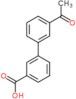 3′-Acetyl[1,1′-biphenyl]-3-carboxylic acid