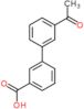 3'-acetylbiphenyl-3-carboxylic acid