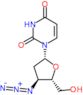 3'-azido-2',3'-dideoxyuridine