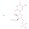 5'-Thymidylic acid, 3'-azido-3'-deoxy-, monosodium salt