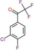 1-(3-chloro-4-fluorophenyl)-2,2,2-trifluoroethanone