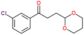 1-(3-Chlorophenyl)-3-(1,3-dioxan-2-yl)-1-propanone